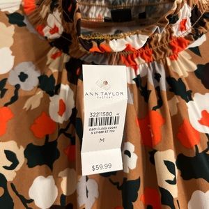NWT Ann Taylor Factory Floral Blouse
